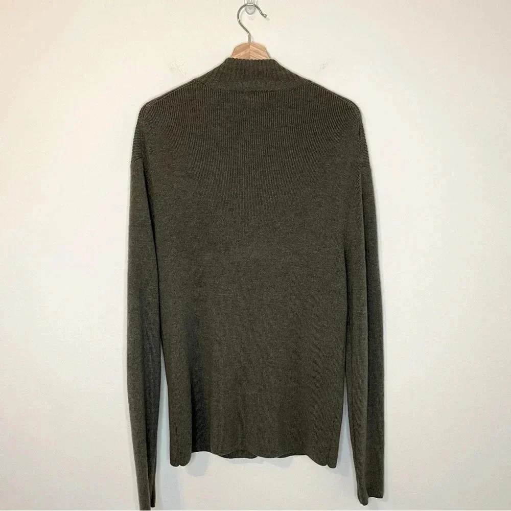 Peter Millar Crown Crafted Extra Fine Italian Merino Wool 1/4 Zip Sweater trend